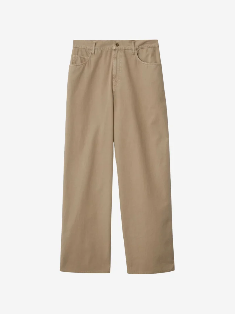 Jeans Straight Algodón