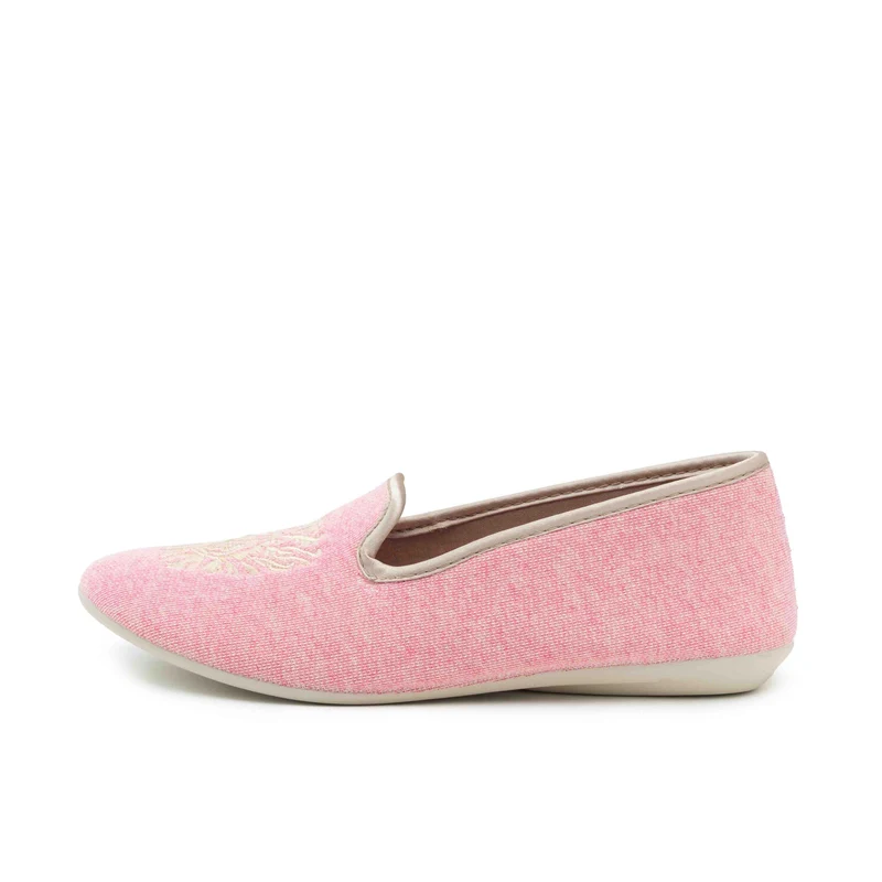 Zapatilla casa rosa 698025 Norteñas