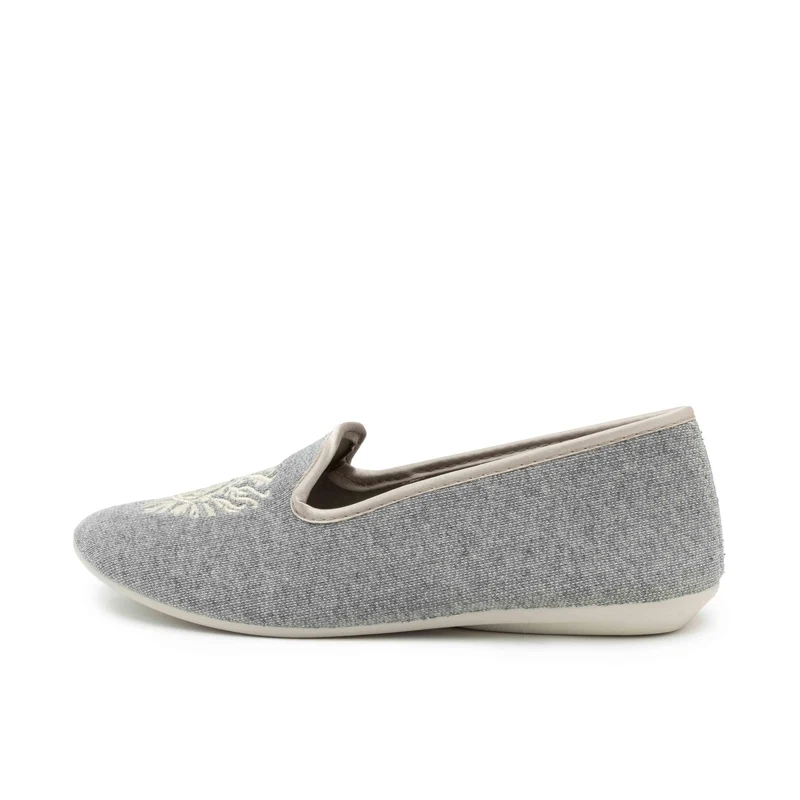 Zapatilla casa gris 698025 Norteñas