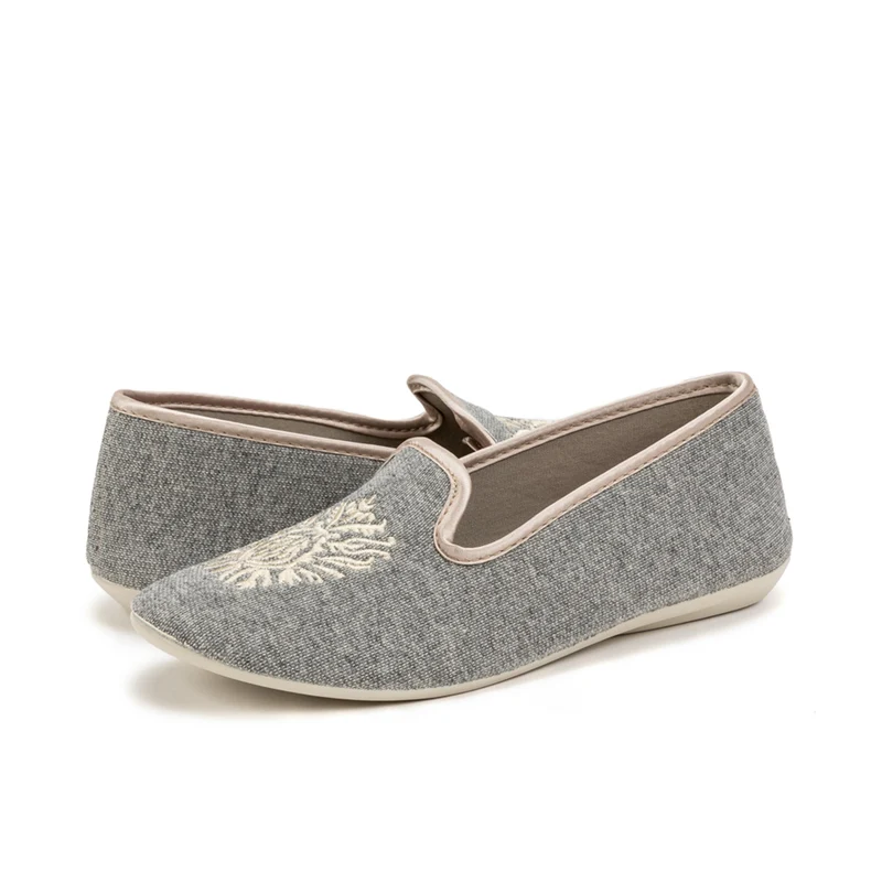 Zapatilla casa gris 698025 Norteñas