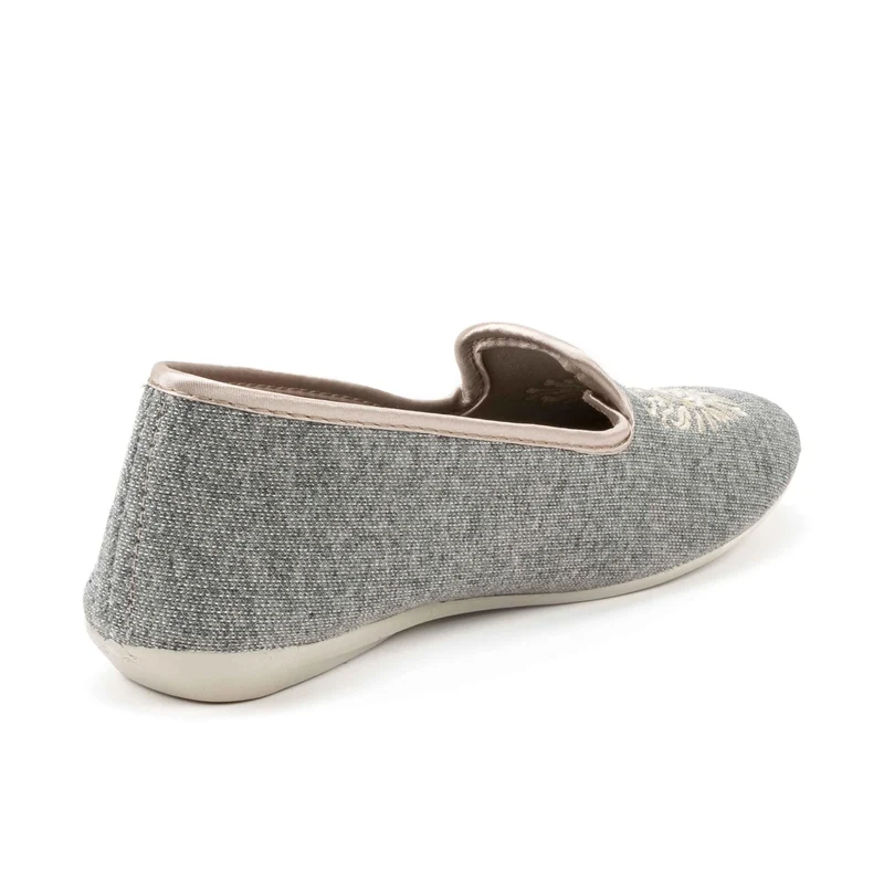 Zapatilla casa gris 698025 Norteñas