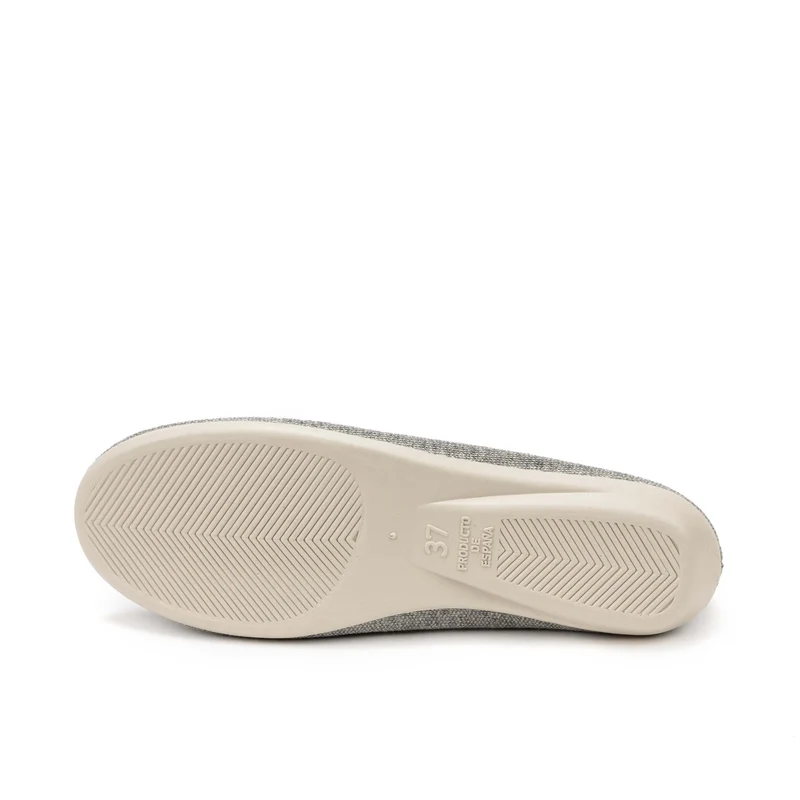 Zapatilla casa gris 698025 Norteñas