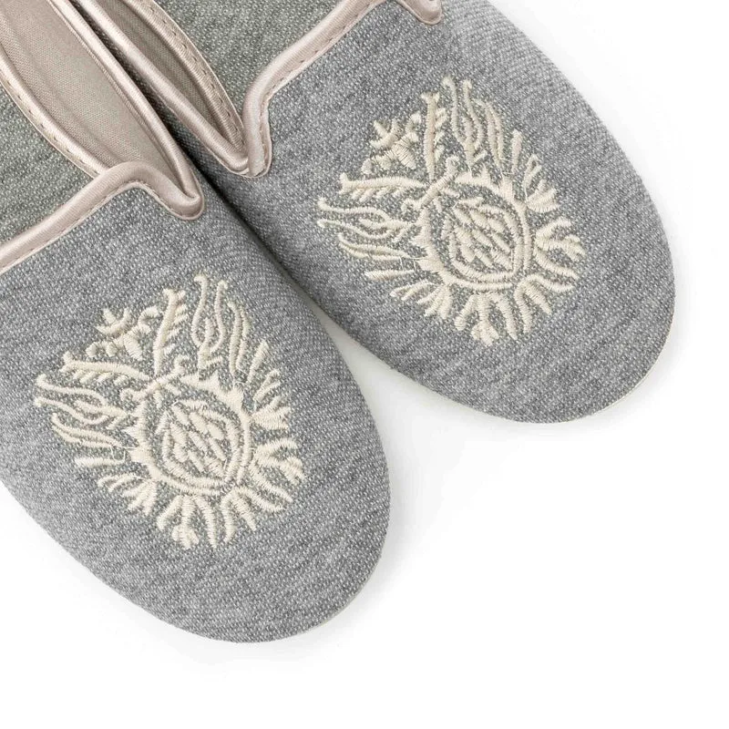 Zapatilla casa gris 698025 Norteñas