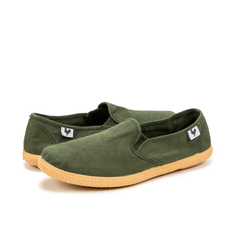 Zapatilla kaki 7UNO Walk in Pitas