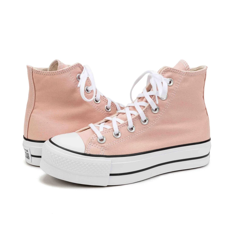 Bota rosa claro LIFTHI Converse