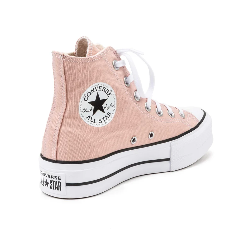 Bota rosa claro LIFTHI Converse