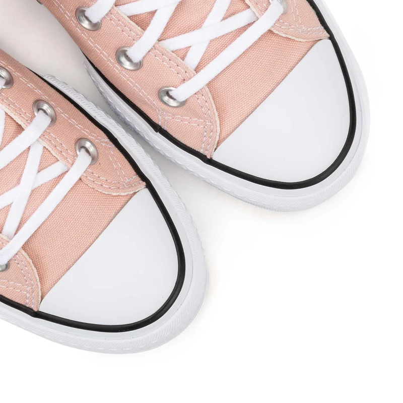 Bota rosa claro LIFTHI Converse