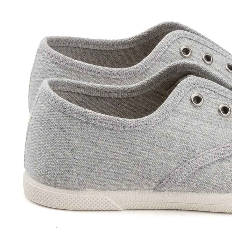 Zapatilla gris claro 4005 Pepa & Cris