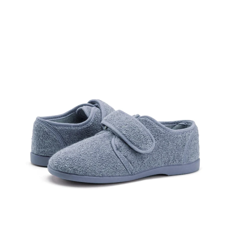 Zapatilla casa azul jeans 1807F Vulladi