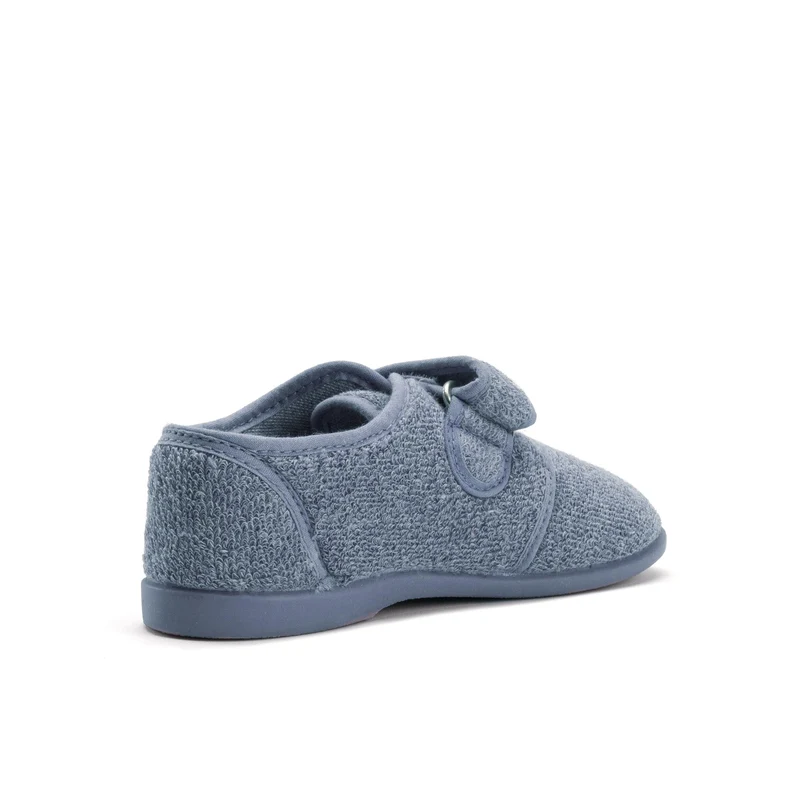Zapatilla casa azul jeans 1807F Vulladi