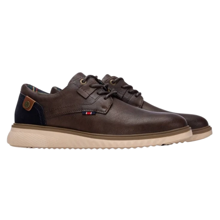 HOMBRE CASUAL ZAPATO XTI CRO MARRON