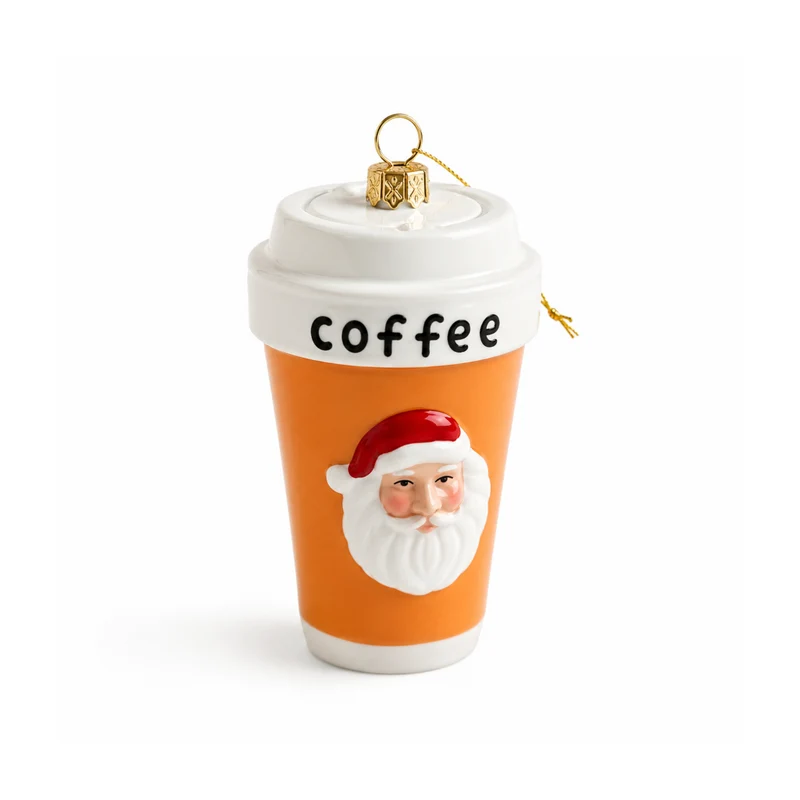 Miomu Colgante Navideño para Árbol Malteada Navideña