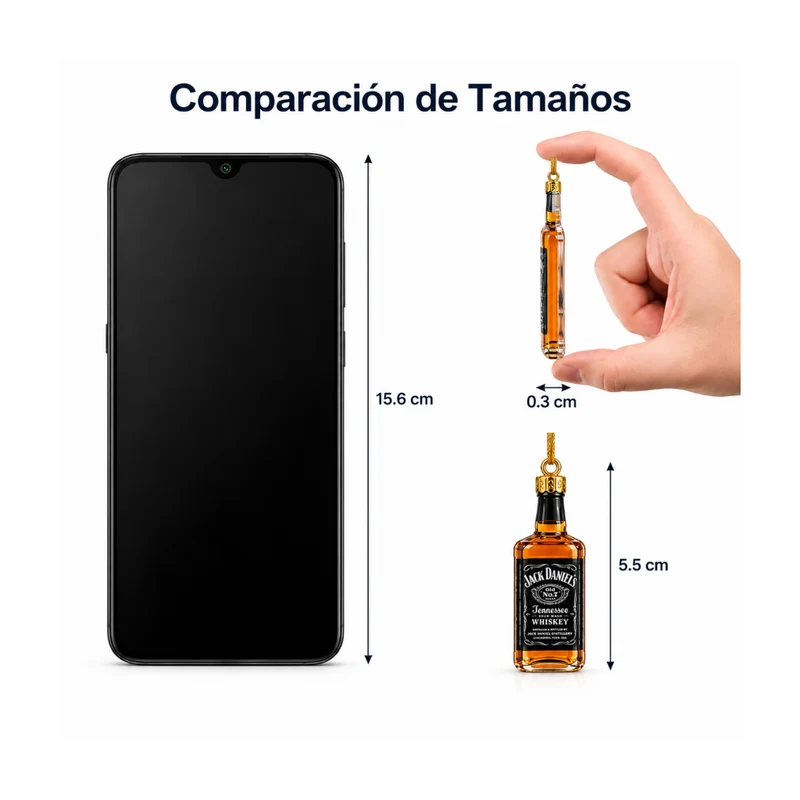 Miomu Set de Adornos Navideños Estilo Coctelería 2D (24 Piezas)