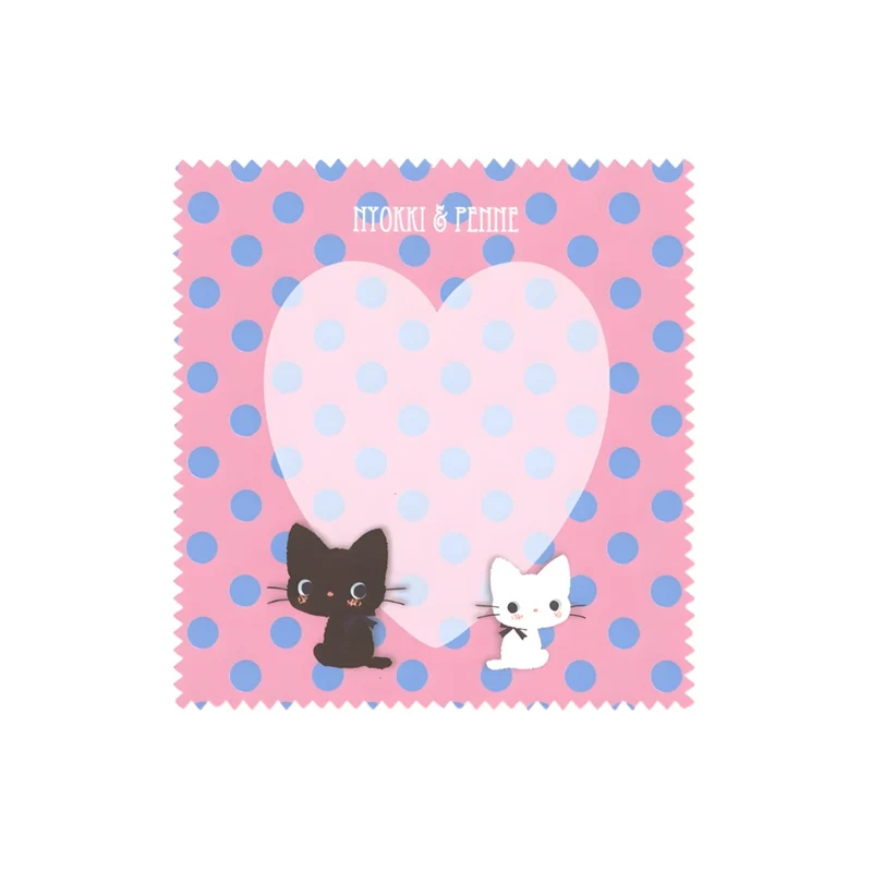 Miomu Pañito de Microfibra para Limpiar Anteojos, Mirada de Gatito
