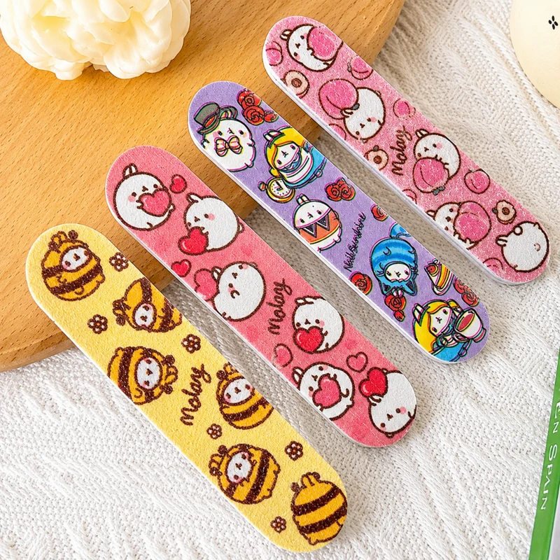 Miomu Set de Mini Limas de Uñas, Criaturas Tiernas