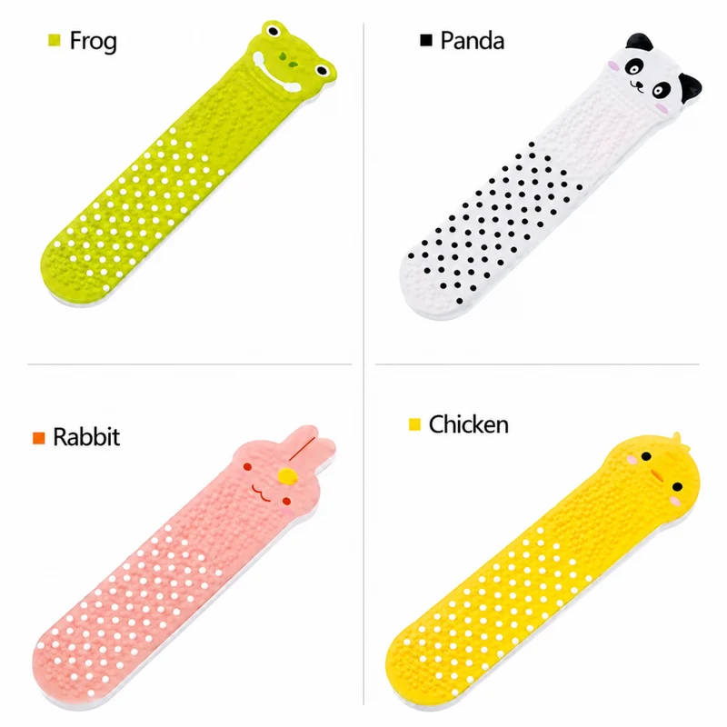Miomu Set de Mini Limas para Uñas, Animalitos Tiernos