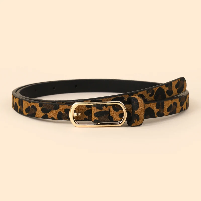 Miomu Faja Delgada para Mujer, Leopardo Elegante