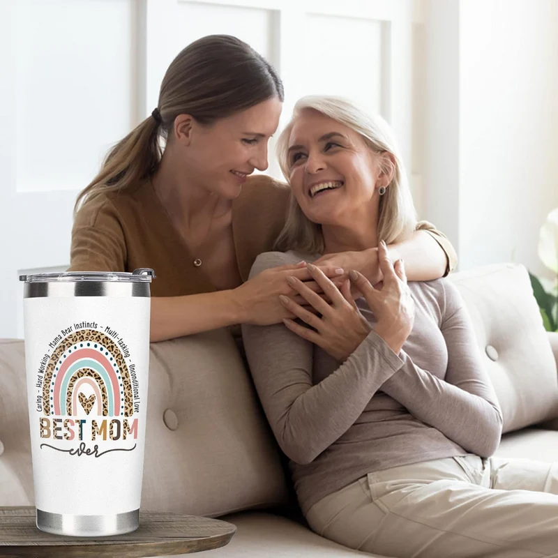Miomu Vaso Térmico 20oz, Mamá de Acero