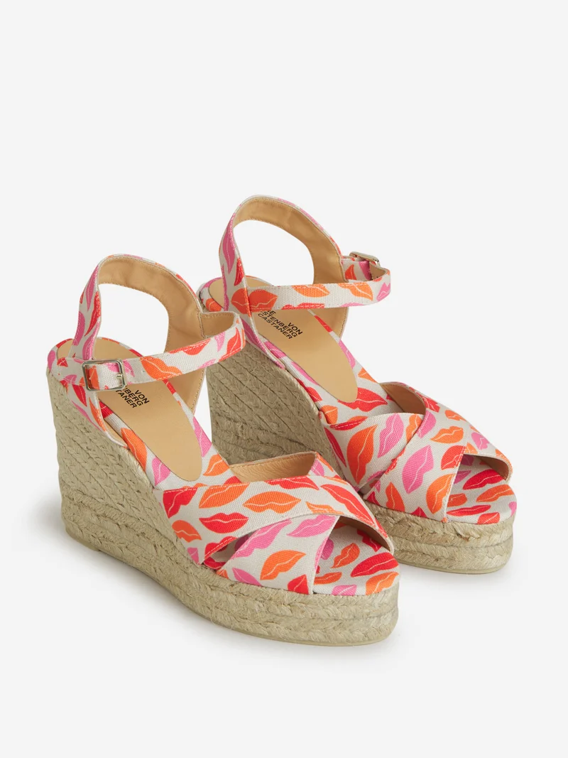 Sandalias Cuña Besos