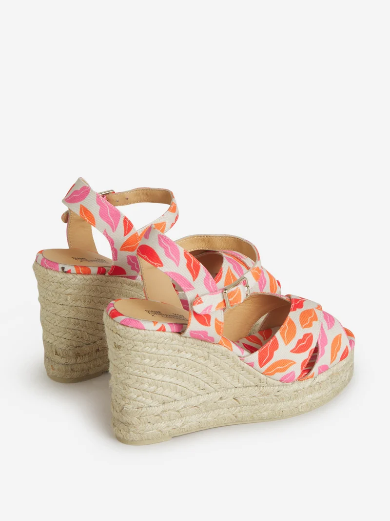 Sandalias Cuña Besos