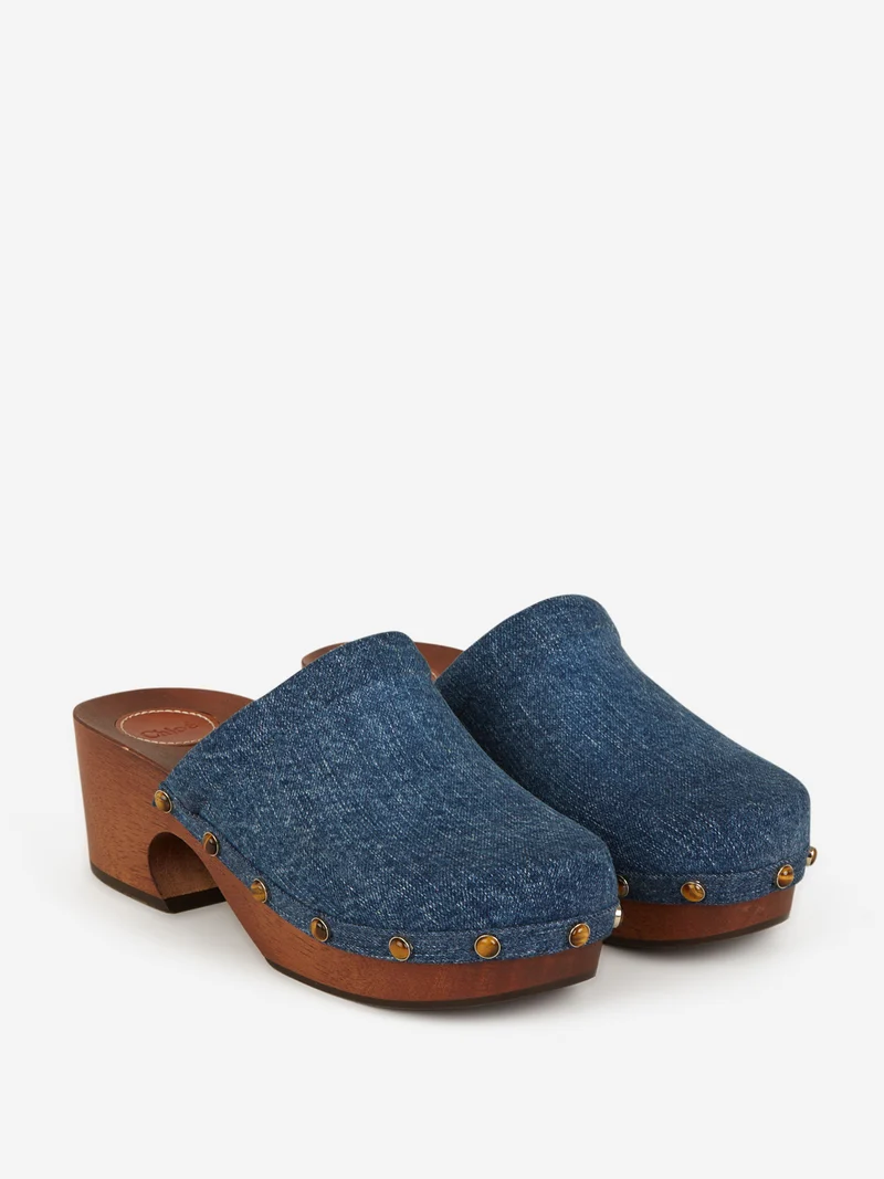 Zuecos Aurna Denim