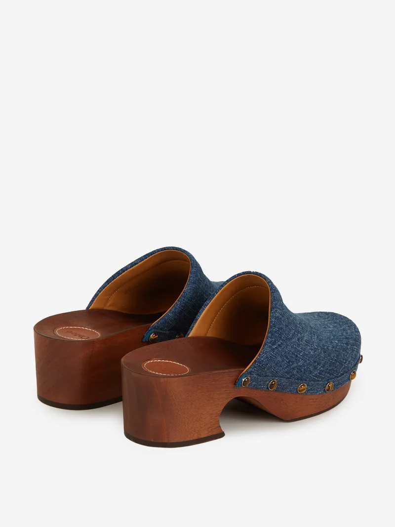 Zuecos Aurna Denim
