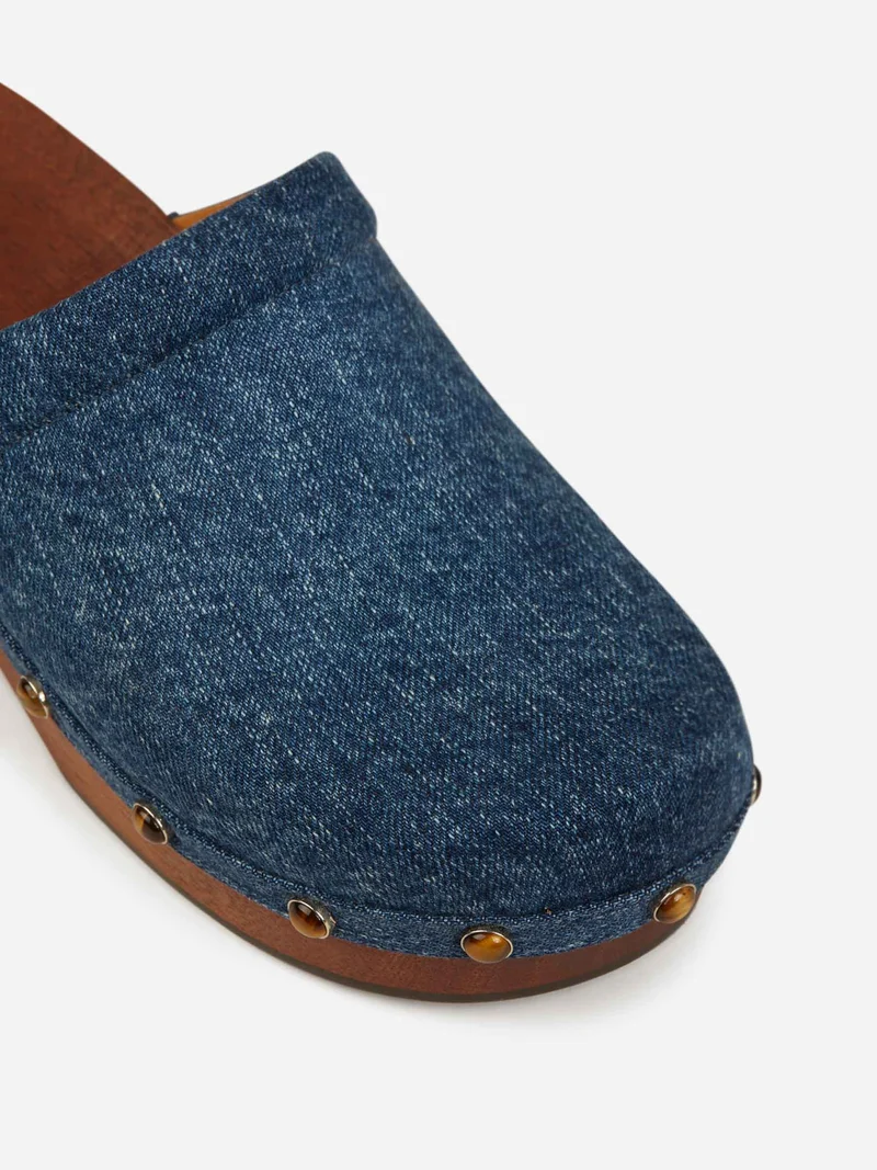 Zuecos Aurna Denim