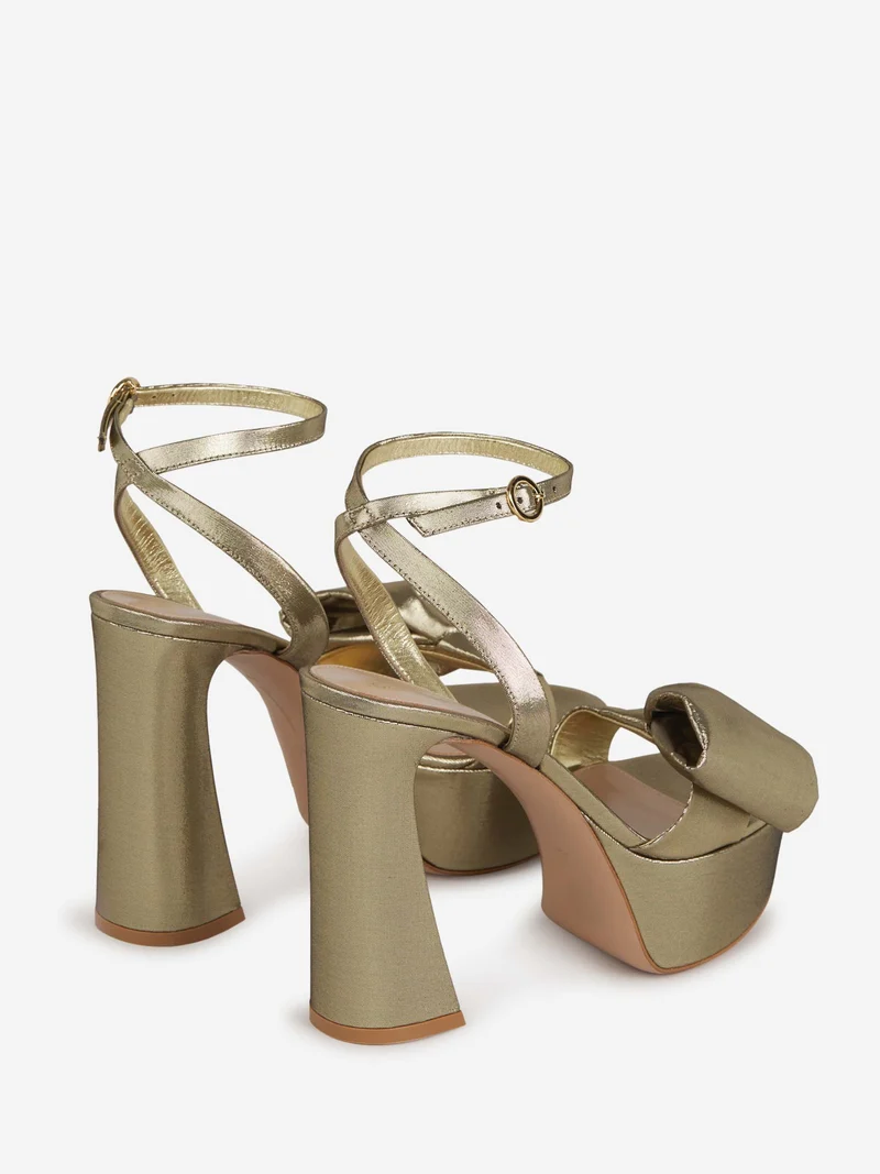 Sandalias Plataforma Lazo