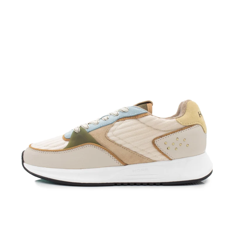Deportiva beige/celeste/verde SANPIETRO Hoff