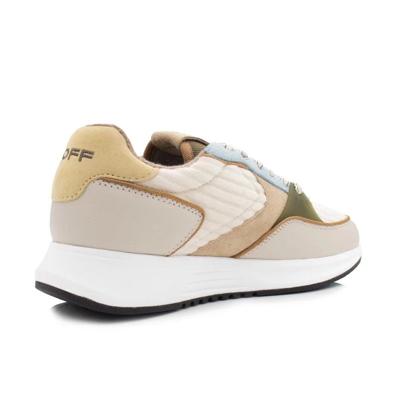 Deportiva beige/celeste/verde SANPIETRO Hoff