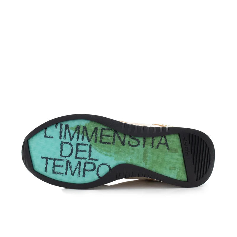 Deportiva beige/celeste/verde SANPIETRO Hoff