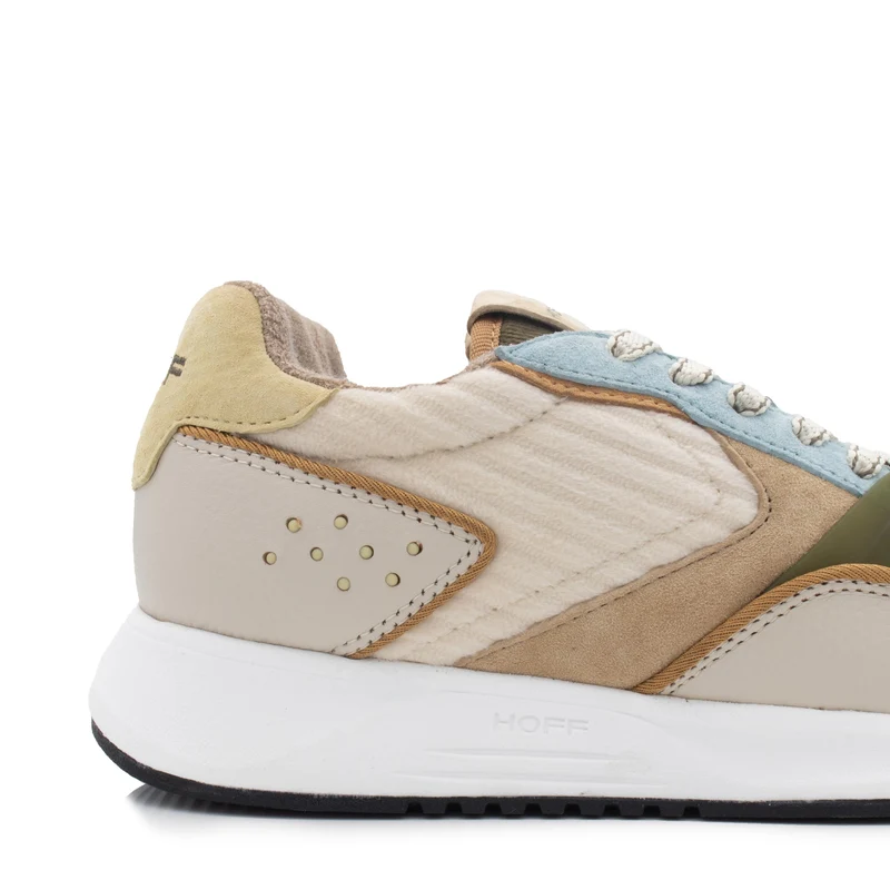 Deportiva beige/celeste/verde SANPIETRO Hoff