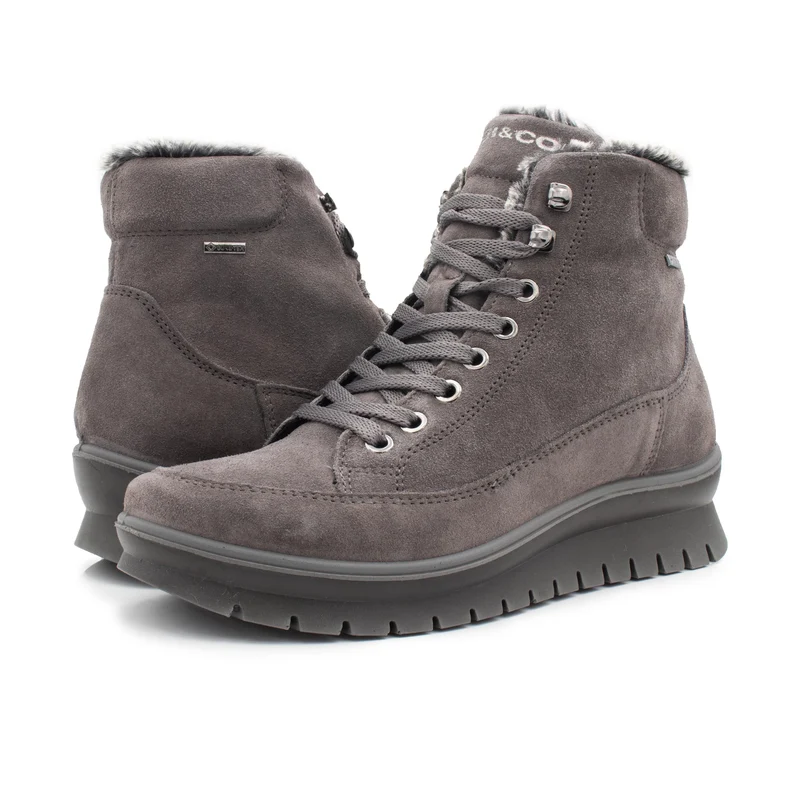 Bota serraje gris 61563 Igi & Co