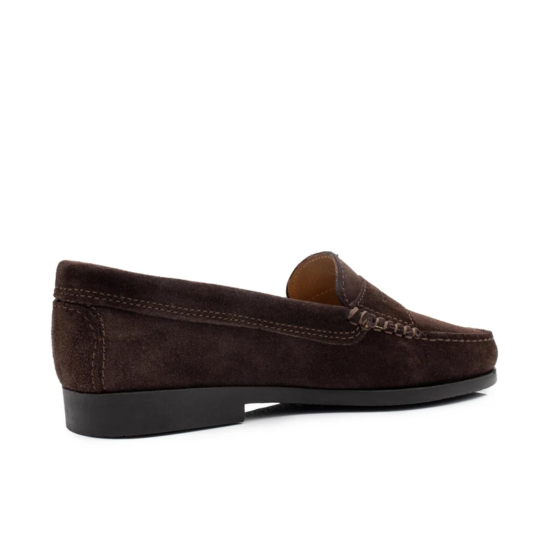 Mocasín serraje marrón 471 Castellano