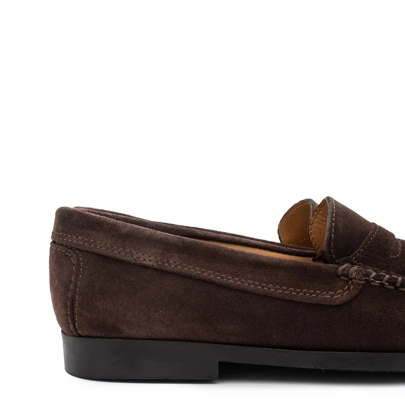 Mocasín serraje marrón 471 Castellano
