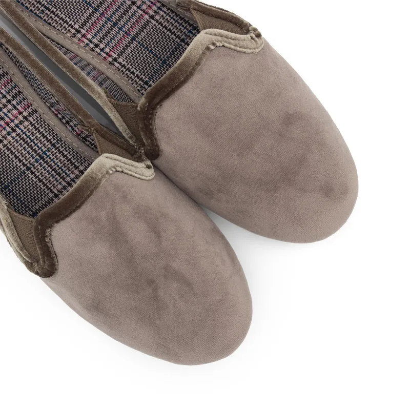 Zapatilla casa taupe 55107 La Cadena