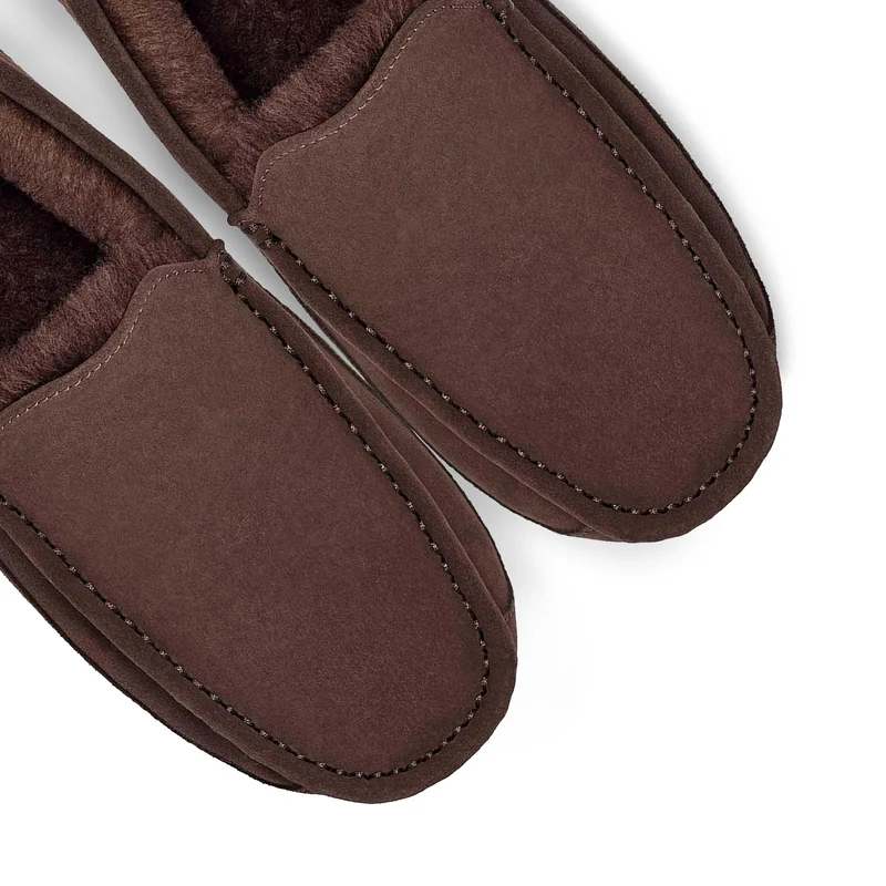 Zapatilla casa serraje marrón ASCOT UGG