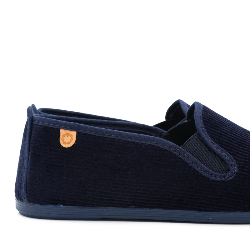 Zapatilla casa pana azul 55651 La Cadena