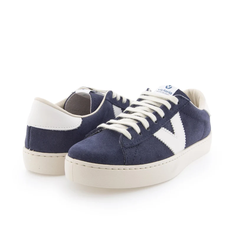 Deportiva serraje azul 1126176 Victoria