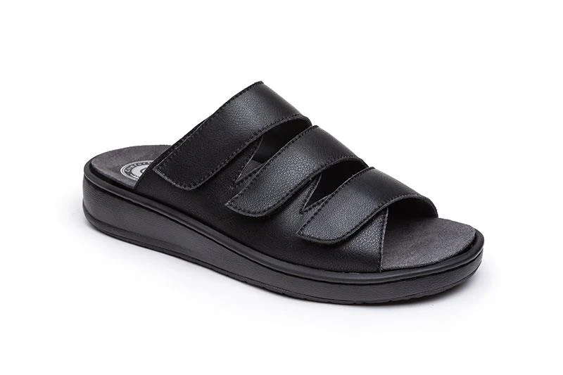Sandalias para hombre de ajuste ancho Grunwald F964 Mule