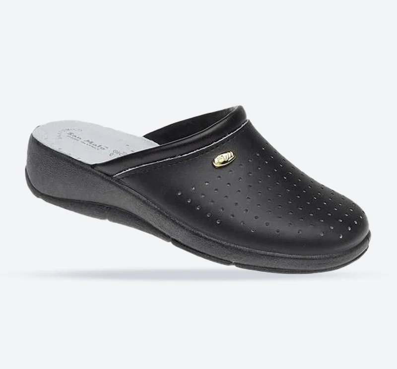 Sandalias tipo zueco para mujer de ajuste ancho DEK L 706