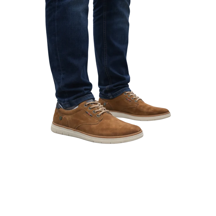 HOMBRE CASUAL ZAPATO MILAN CAMEL