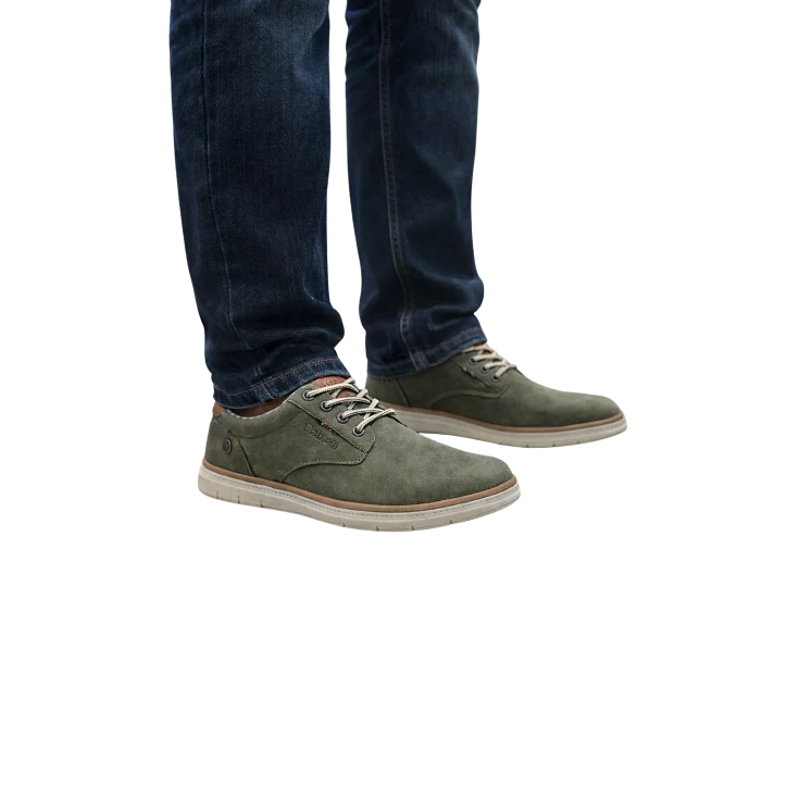 HOMBRE CASUAL ZAPATO MILAN KAKI