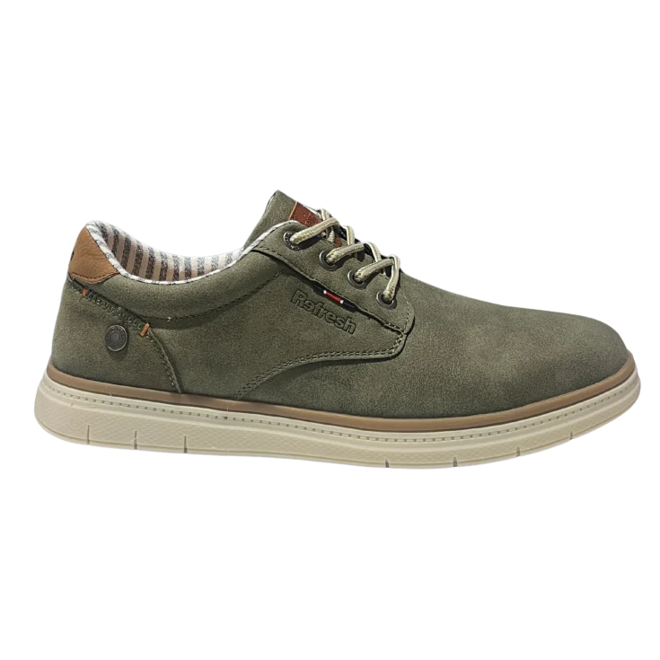 HOMBRE CASUAL ZAPATO MILAN KAKI