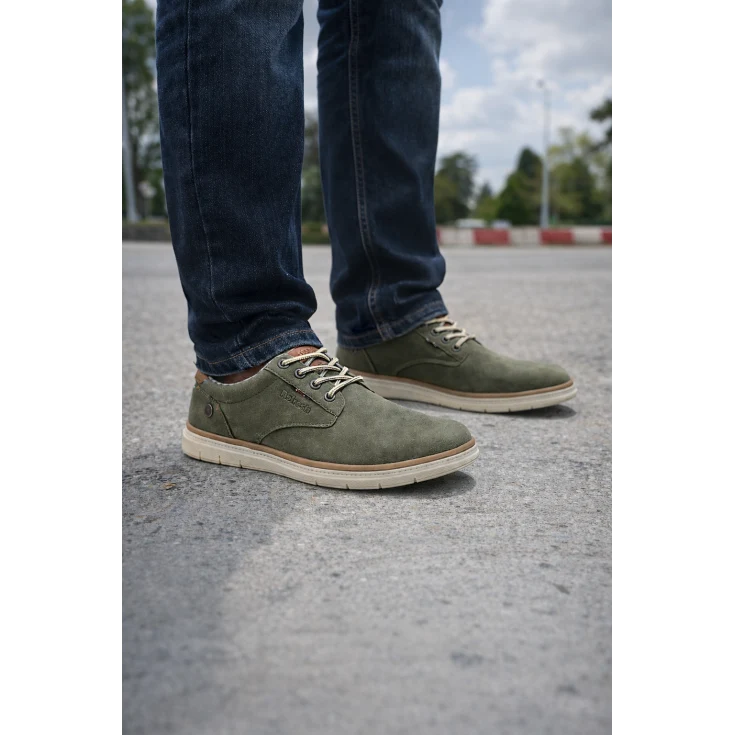 HOMBRE CASUAL ZAPATO MILAN KAKI