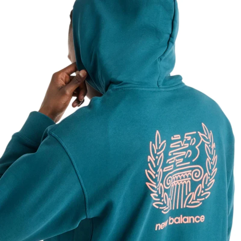 New Balance Sudadera con Capucha X Debut Sculpture Azul Ocean, para Hombre