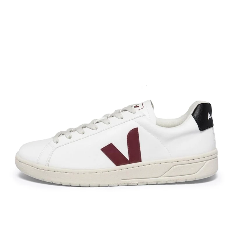 Deportiva blanco/burdeos URCA Veja