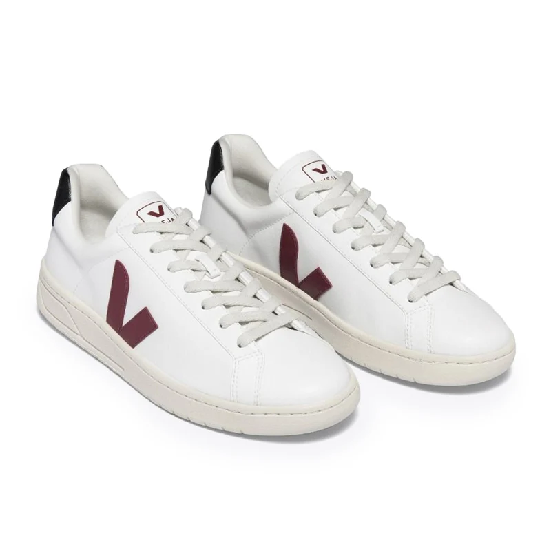 Deportiva blanco/burdeos URCA Veja