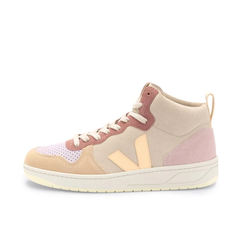 Deportiva melocotón/lila V15 Veja