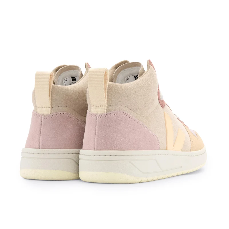Deportiva melocotón/lila V15 Veja